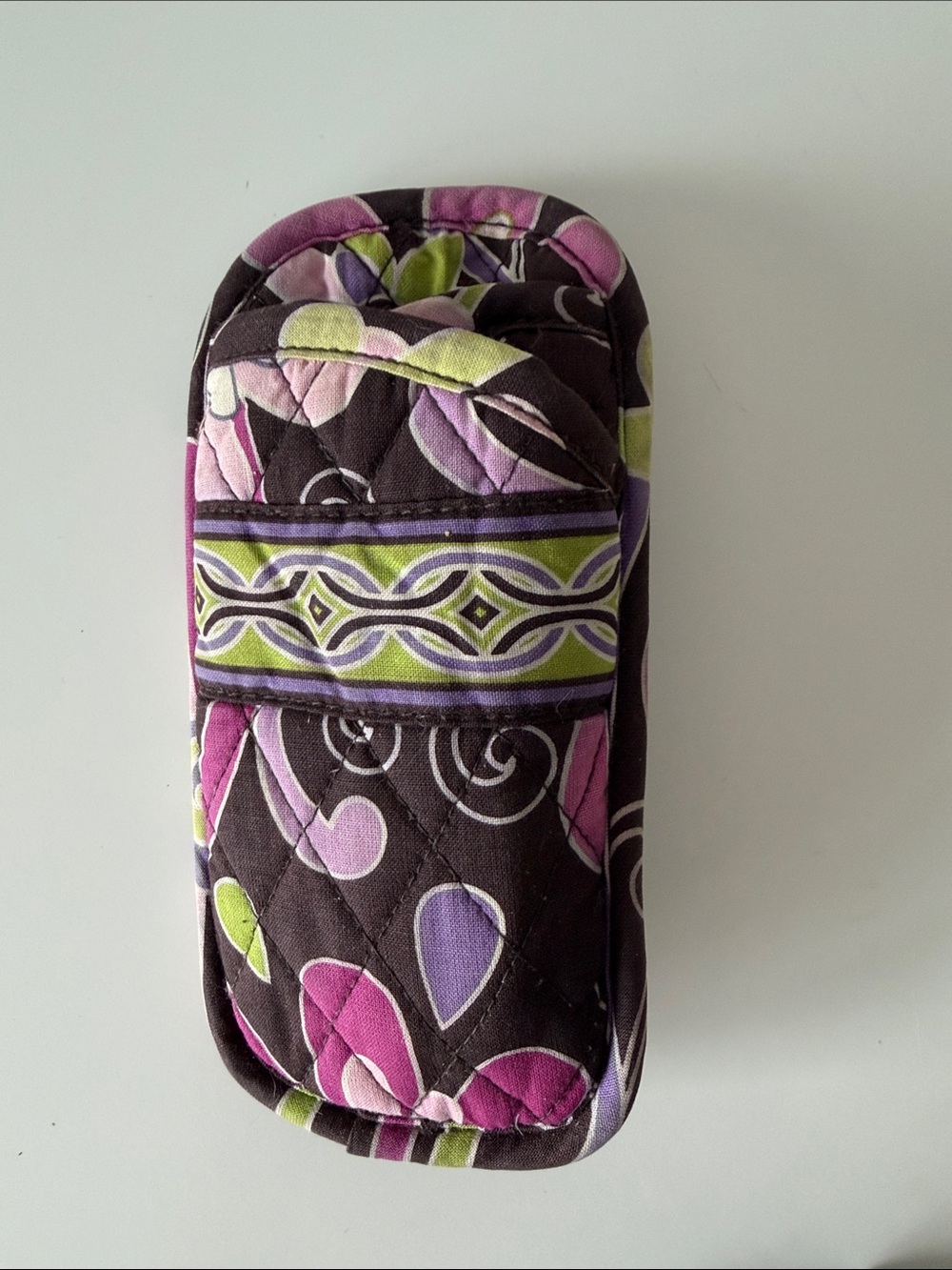 Vera Bradley sunglasses case (double holder)